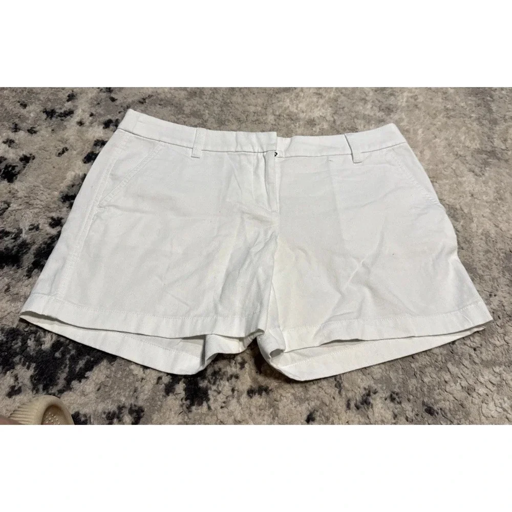 J. Crew Womens White Cotton 5
